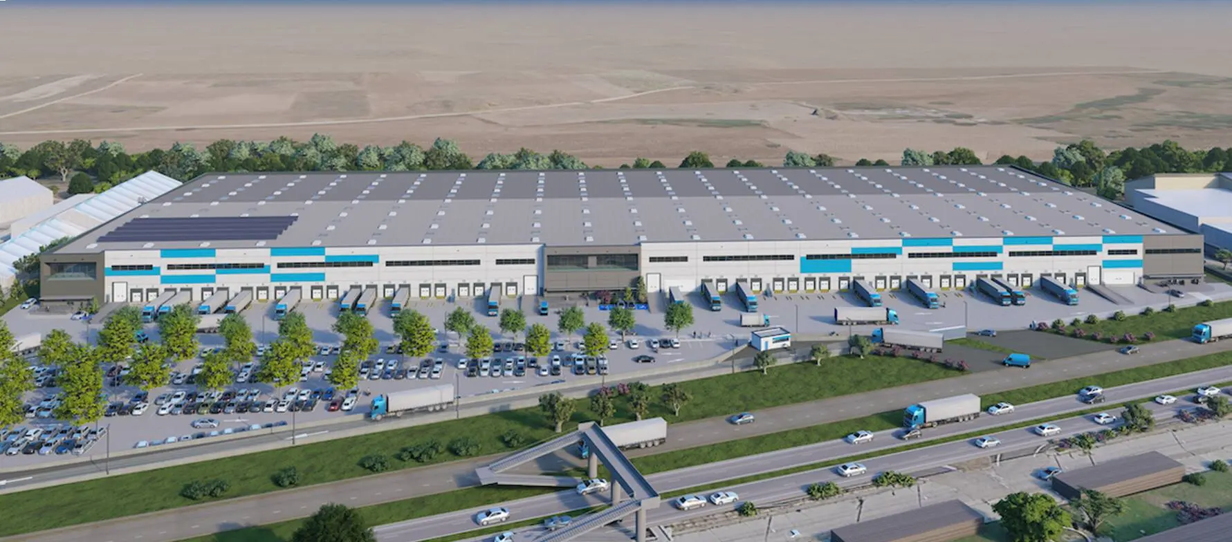 Logistics warehouse for rent of 11,300 sqm - Getafe, Madrid. 